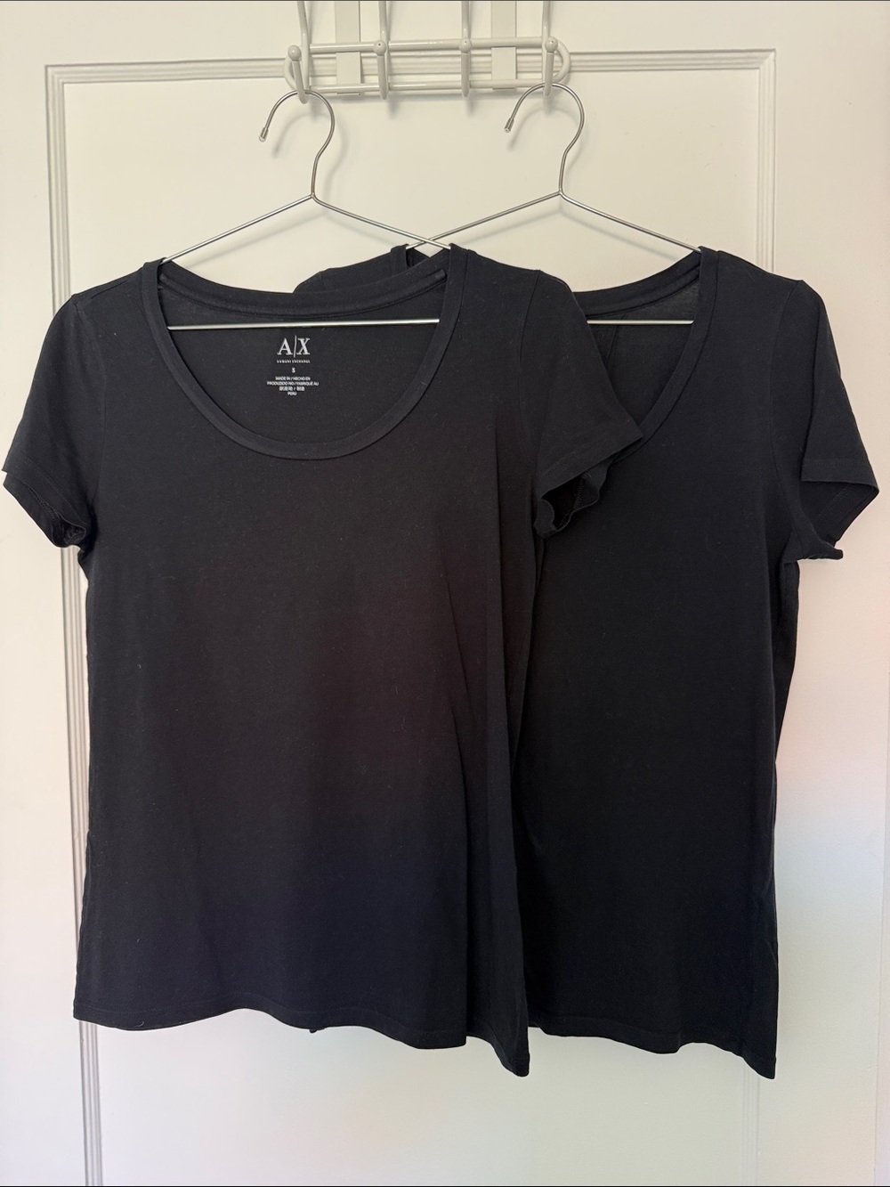 Armani Exchange Cotton Tops - S